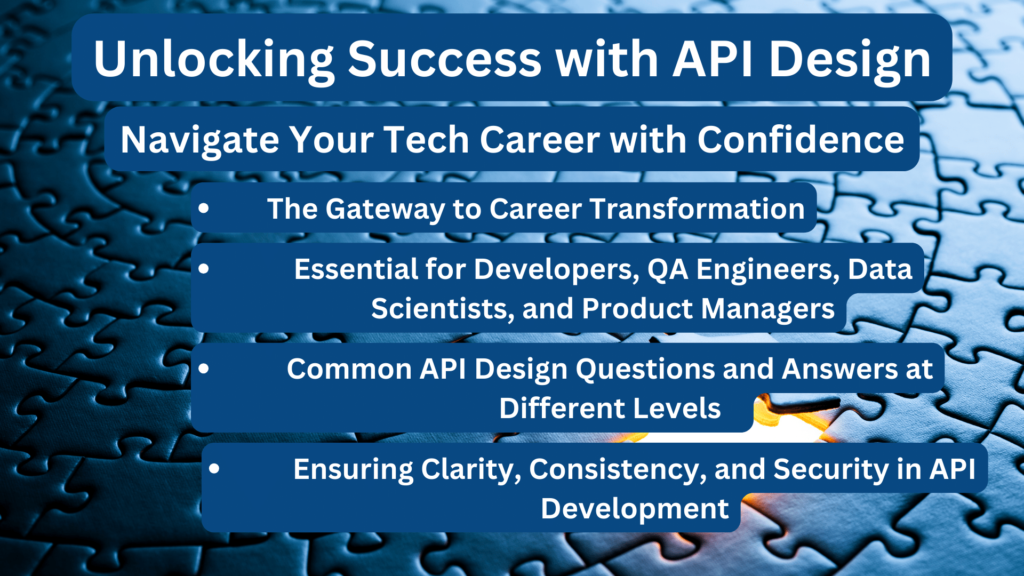 Navigate about your Career in API Design